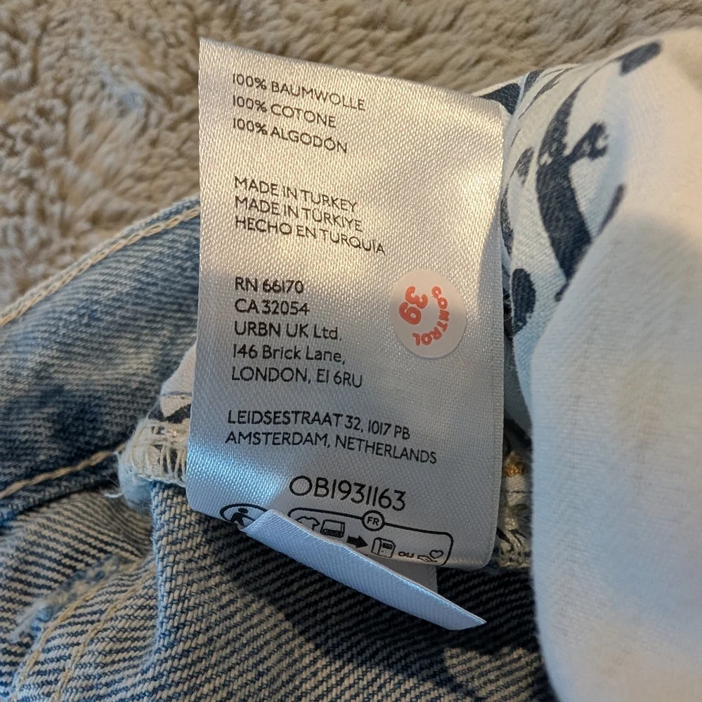 Free People We The Free Ghost Town Long Shorts In Bodie Blue Size 28 Mid rise